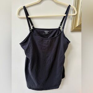 Motherhood Black Camisole Top